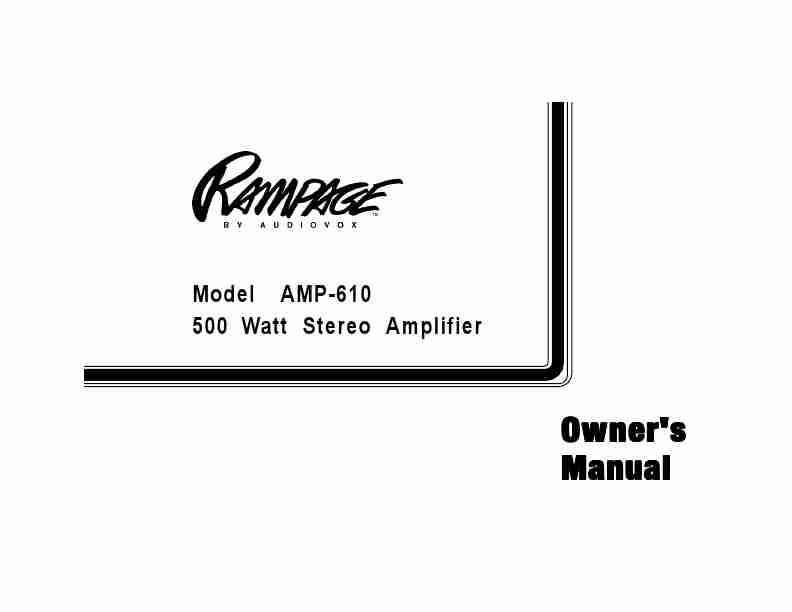 Audiovox Stereo Amplifier AMP-610-page_pdf